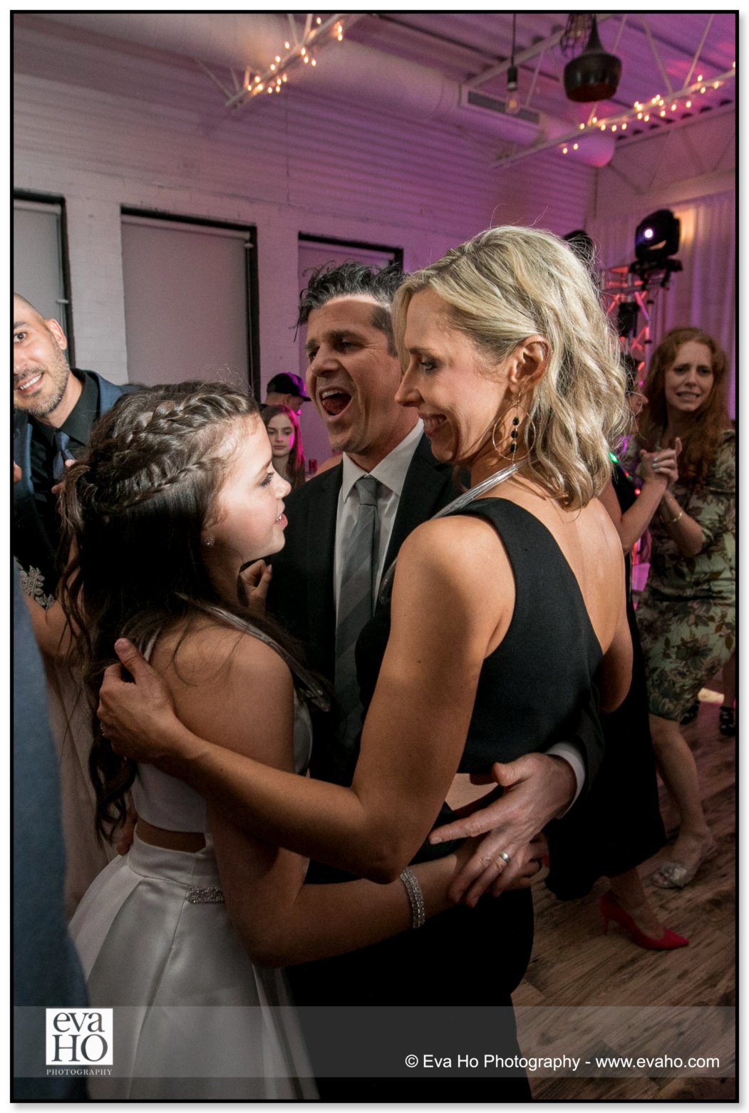 Ella Dancing with Her Parents