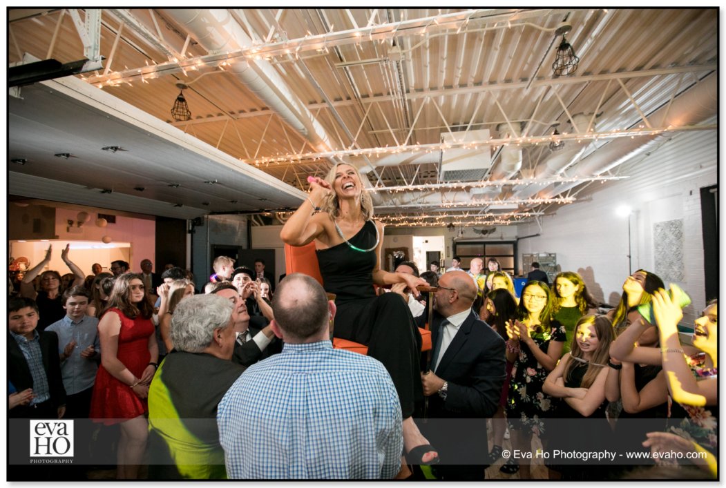 Mom in Hora, Jewish Chair Dance